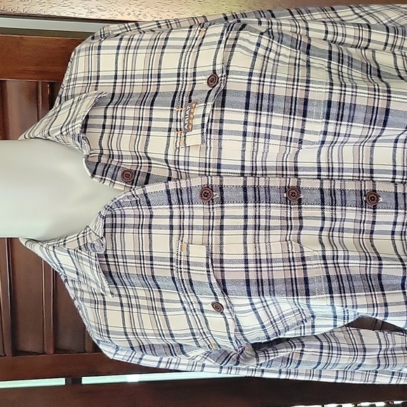 Ariat Western Cowgirl Plaid Button Shirt Thick Soft Flannel Work Top Casual S - Picture 2 of 10
